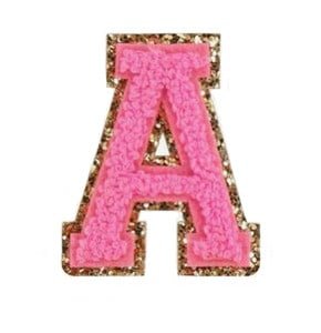chenille letter a
